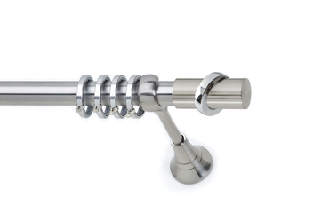 Anartisi Κουρτινόξυλο Φ25 Νίκελ Σατινέ S14